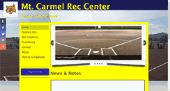 Desktop Screenshot of mtcarmelrec.org